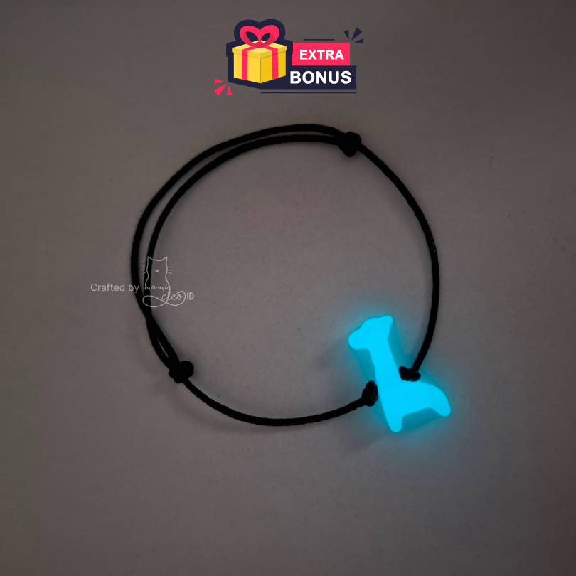 Gelang Jerapah Glow In The Dark